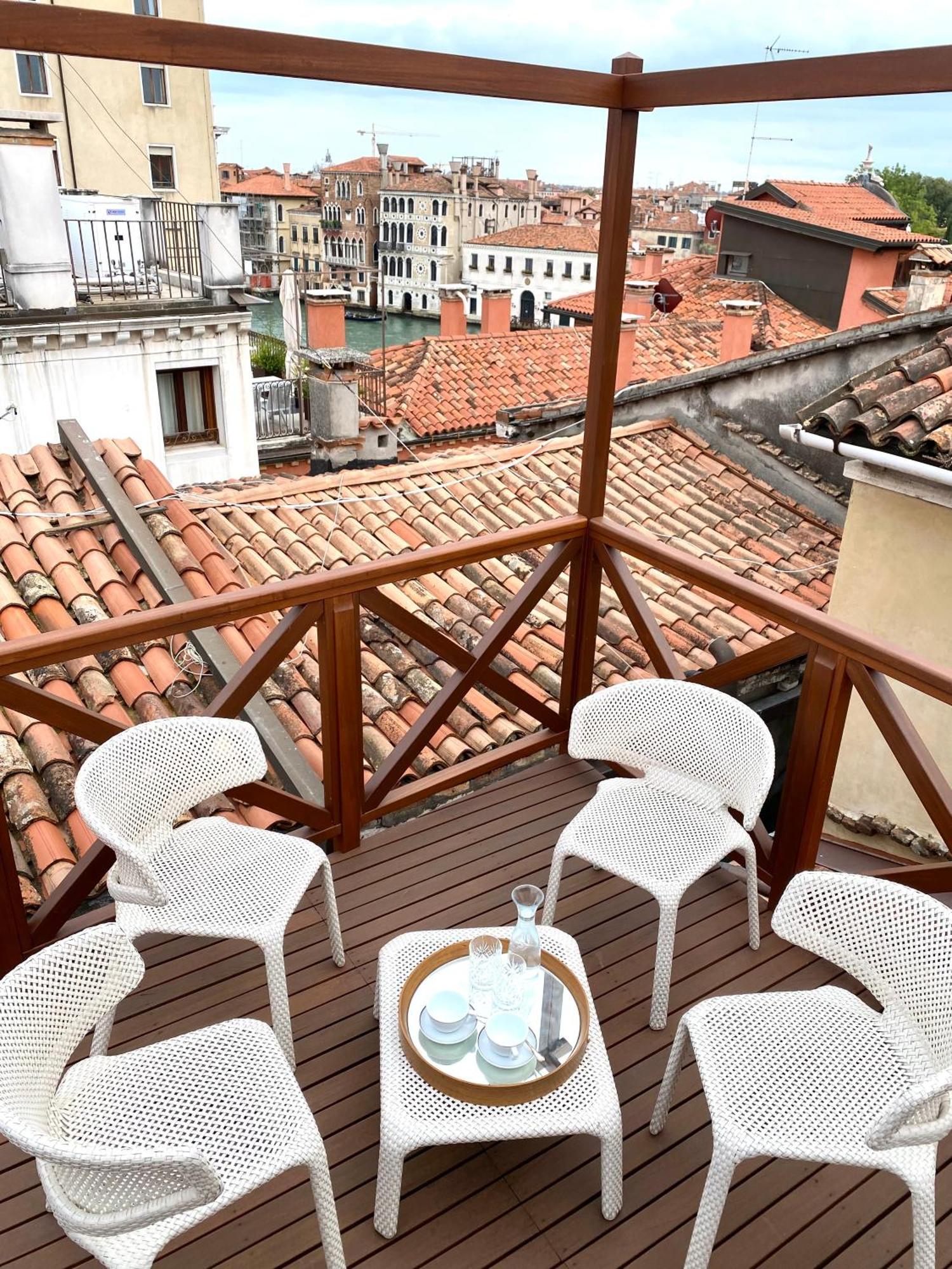 Roof-Top Terrace Vicino San Marco E Canale Grande Apartamento Veneza Exterior foto